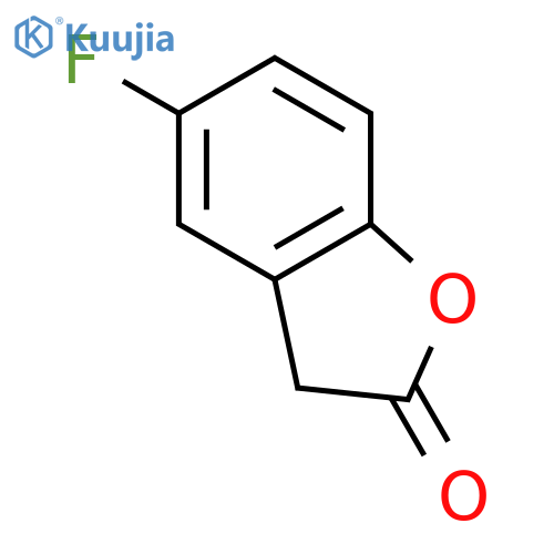 2(3H)-Benzofuranone,5-fluoro- structure
