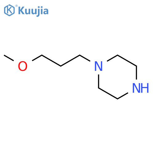 1-(3-Methoxypropyl)piperazine structure