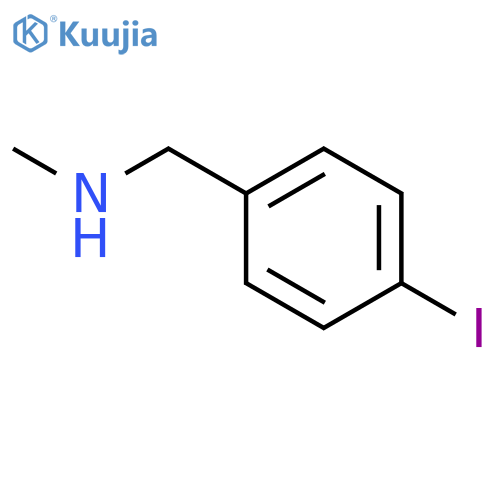 (4-iodophenyl)methyl(methyl)amine structure