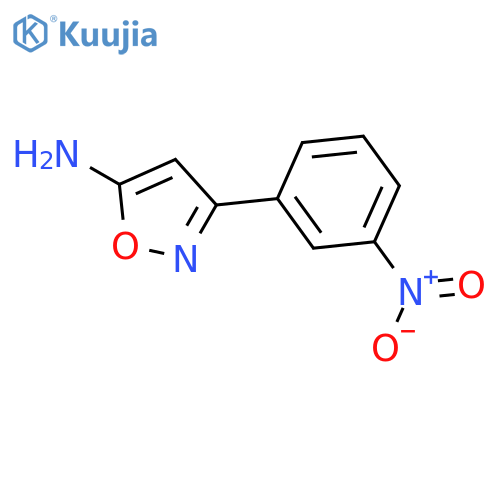 3-(3-Nitrophenyl)isoxazol-5-amine structure