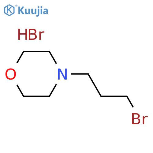 4-(3-bromopropyl)morpholine hydrobromide structure