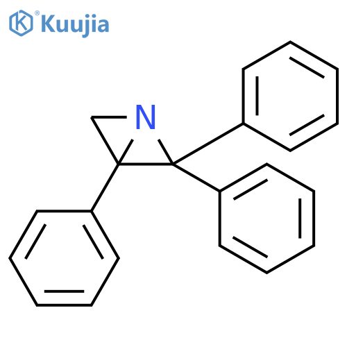 1-Azabicyclo[1.1.0]butane, 2,2,3-triphenyl- structure