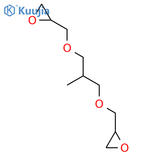 Oxirane, 2,2'-[(2-methyl-1,3-propanediyl)bis(oxymethylene)]bis- structure