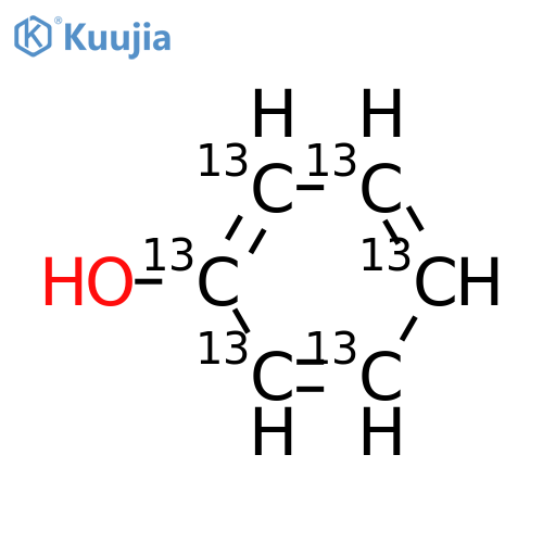 Phenol-13C6 structure