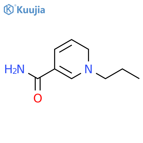 3-Pyridinecarboxamide, 1,6-dihydro-1-propyl- structure