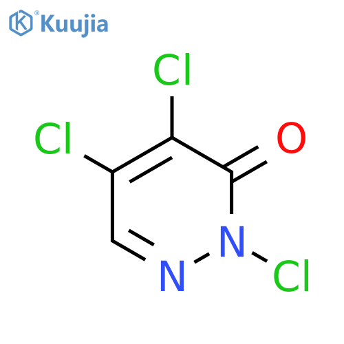 2,4,5-trichloropyridazin-3-one structure
