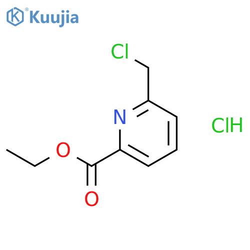Ethyl 6-(chloromethyl)picolinate hydrochloride structure