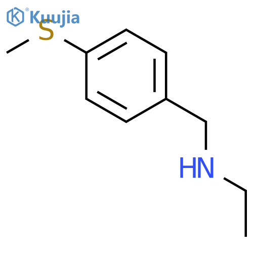 N-(4-(Methylthio)benzyl)ethanamine structure