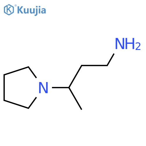(3-pyrrolidin-1-ylbutyl)amine structure