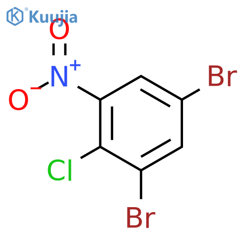1,5-Dibromo-2-chloro-3-nitro-benzene structure