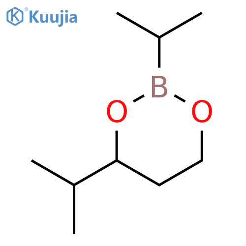 1,3,2-Dioxaborinane, 2,4-bis(1-methylethyl)- structure