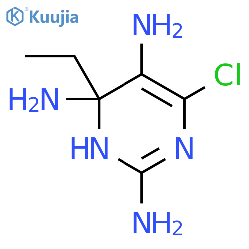 6-chloro-N4-ethylpyrimidine-2,4,5-triamine structure
