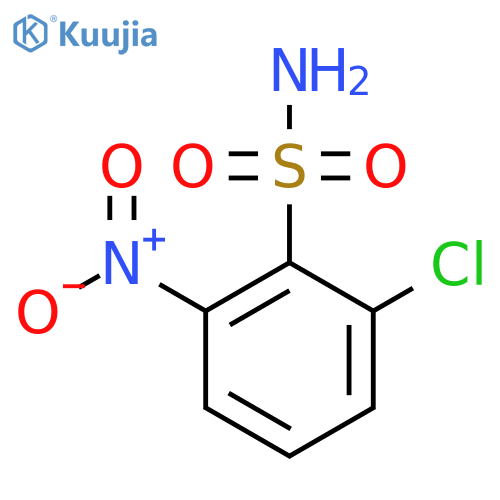 2-Chloro-6-nitrobenzene-1-sulfonamide structure