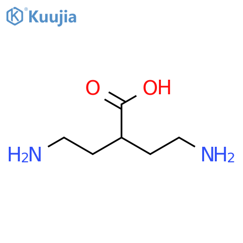 4-amino-2-(2-aminoethyl)butanoic acid structure