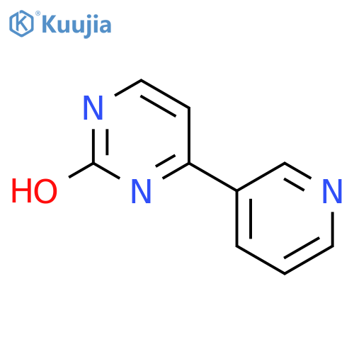 2-Hydroxy-4-(3-pyridyl)pyrimidine structure