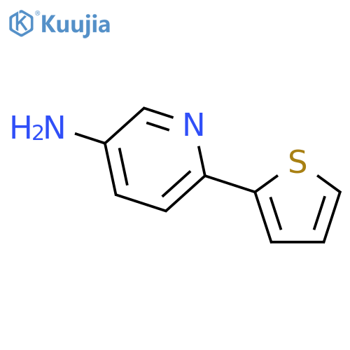 6-(thiophen-2-yl)pyridin-3-amine structure