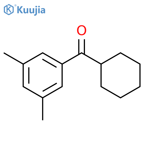 Cyclohexyl 3,5-dimethylphenyl ketone structure