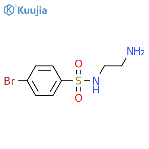 N-(2-Aminoethyl) 4-Bromobenzenesulfonamide structure