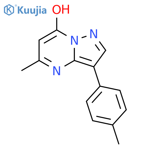 5-methyl-3-(4-methylphenyl)pyrazolo1,5-apyrimidin-7-ol structure