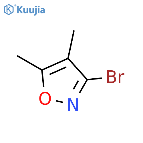 3-bromo-4,5-dimethyl-1,2-oxazole structure