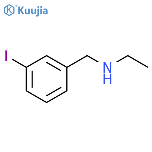 N-(3-iodobenzyl)ethanamine structure