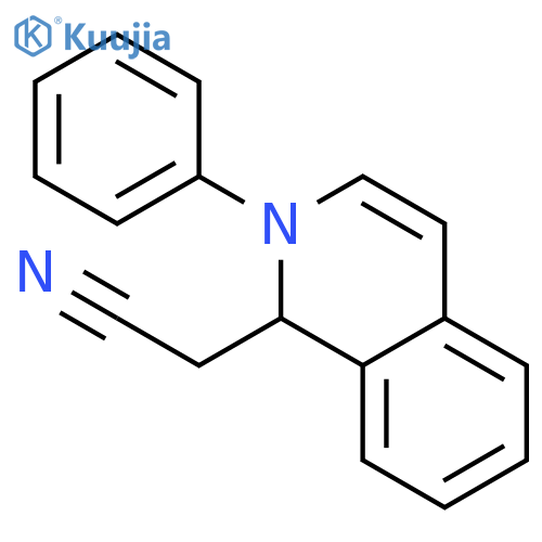(2-phenyl-1,2-dihydro-1-isoquinolinyl)acetonitrile structure