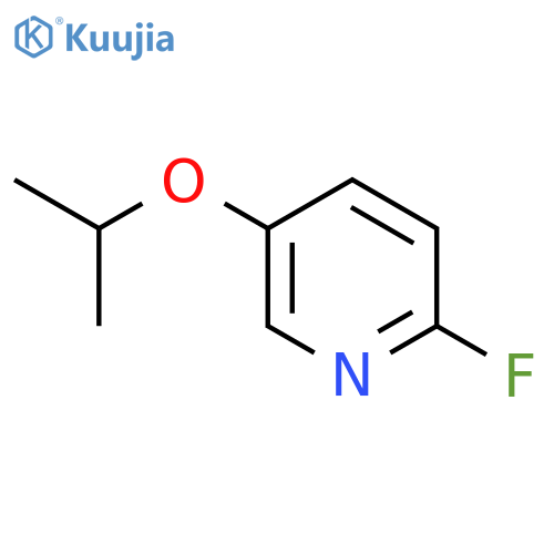 2-fluoro-5-propan-2-yloxypyridine structure