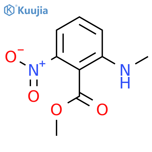 Methyl 2-(methylamino)-6-nitrobenzoate structure