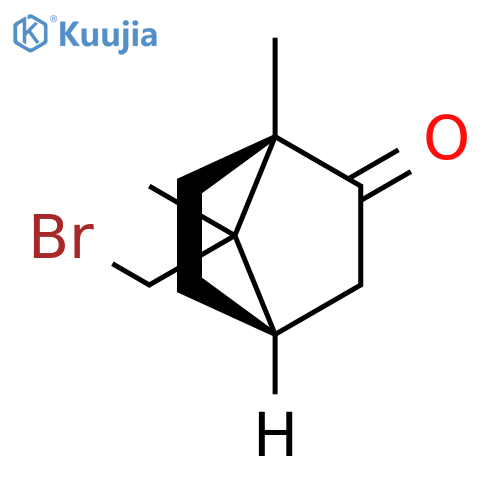 (1R,4R)-7-(bromomethyl)-1,7-dimethylbicyclo2.2.1heptan-2-one structure