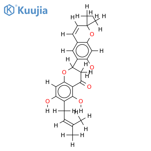 (+/-)-cudraflavanone structure