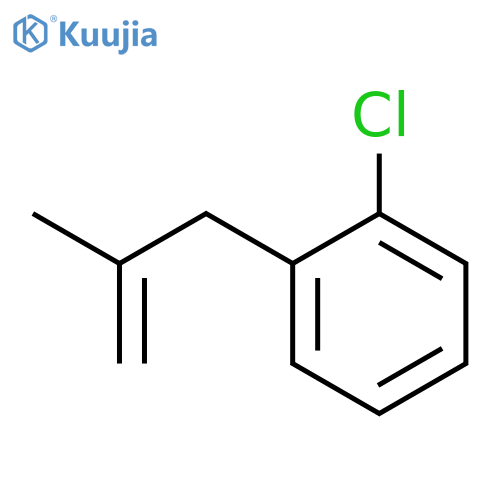 3-(2-Chlorophenyl)-2-methyl-1-propene structure