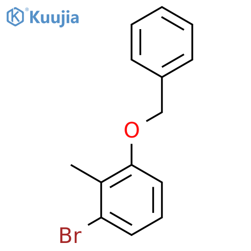 2-Benzyloxy-6-bromotoluene structure