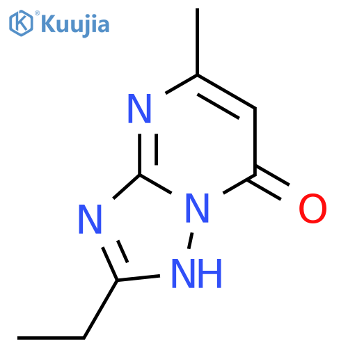 [1,2,4]TRIAZOLO[1,5-A]PYRIMIDIN-7(1H)-ONE, 2-ETHYL-5-METHYL- structure