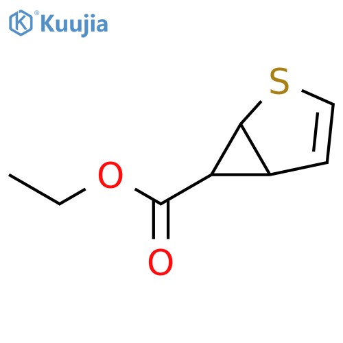 Ethyl 2-thiabicyclo[3.1.0]hex-3-ene-6-carboxylate structure