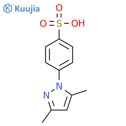 4-(3,5-Dimethyl-1H-pyrazol-1-yl)benzene-1-sulfonic Acid structure