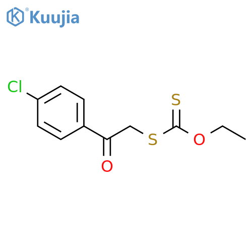 S-2-(4-Chlorophenyl)-2-Oxoethyl Carbonodithioic Acid O-Ethyl Ester structure