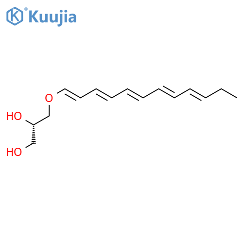 (S-(all-E))-3-(1,3,4,7,9-Dodecapentaenyloxy)-1,2-propanediol structure