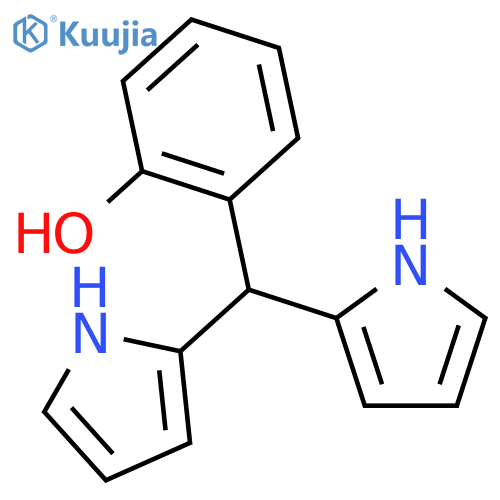 Phenol,  2-(di-1H-pyrrol-2-ylmethyl)- structure