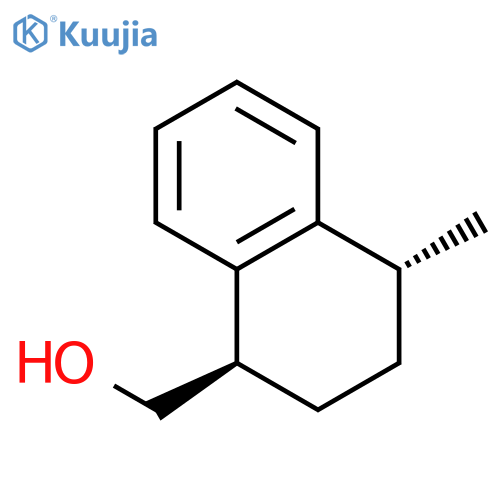 1-Naphthalenemethanol, 1,2,3,4-tetrahydro-4-methyl-, trans- structure