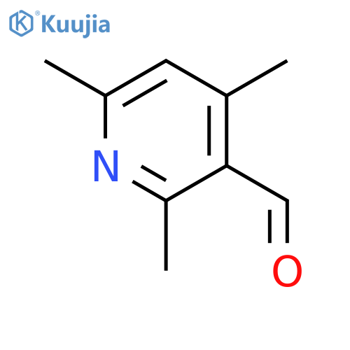 3-Pyridinecarboxaldehyde,2,4,6-trimethyl- structure