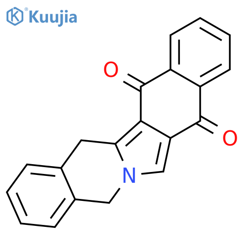 Benz[5,6]isoindolo[2,1-b]isoquinoline-8,13-dione,5,14-dihydro- structure