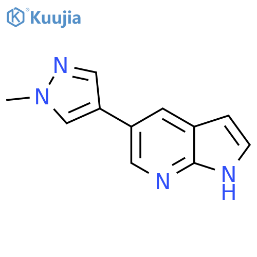 5-(1-Methyl-1H-pyrazol-4-YL)-1H-pyrrolo[2,3-B]pyridine structure
