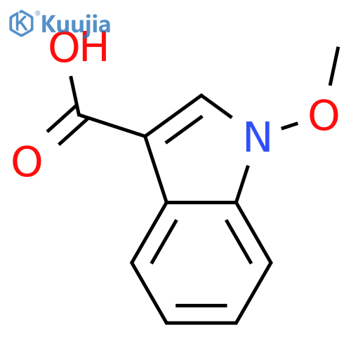 1-methoxy-1H-Indole-3-carboxylic acid structure