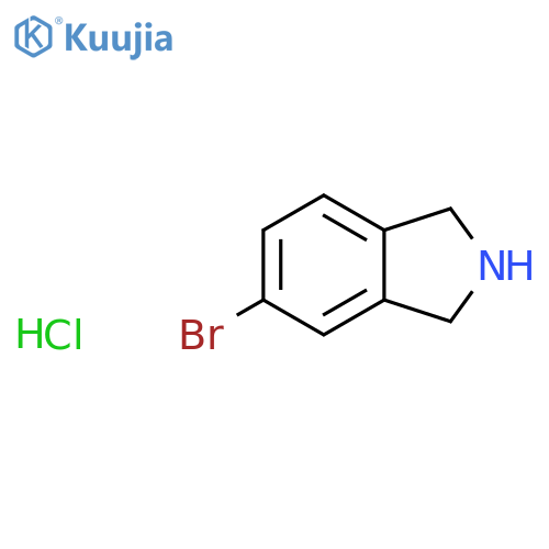 5-bromo-2,3-dihydro-1H-isoindole hydrochloride structure