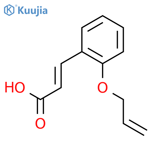 (2E)-3-2-(allyloxy)phenylacrylic Acid structure