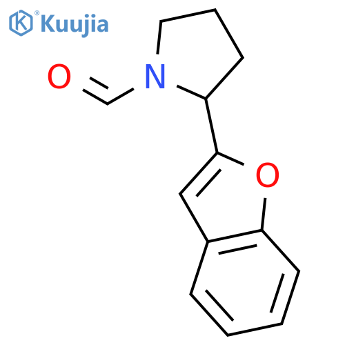 Methanone,2-benzofuranyl-1-pyrrolidinyl- structure