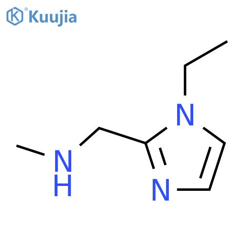 1-(1-Ethyl-1h-imidazol-2-yl)-n-methylmethanamine structure