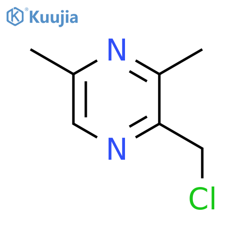 2-(Chloromethyl)-3,5-dimethylpyrazine structure