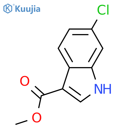 Methyl 6-chloro-1H-indole-3-carboxylate structure