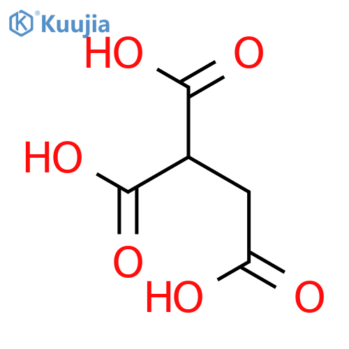 ethane-1,1,2-tricarboxylic acid structure